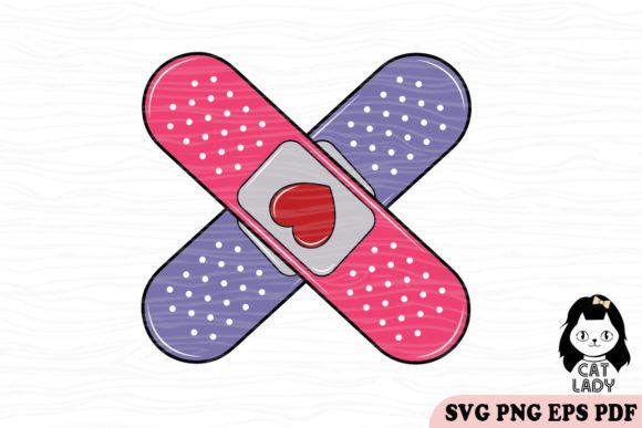 Free Medical Tape Valentine SVG PNG: Graphics and Crafts