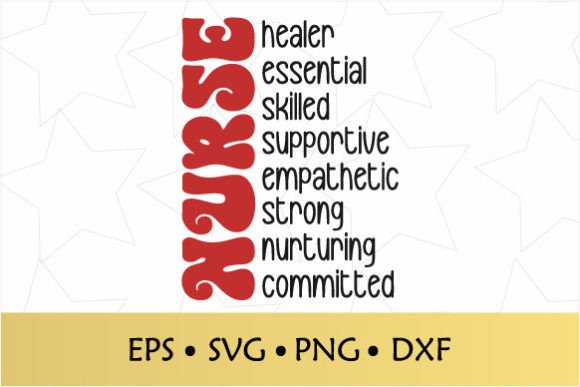 Nurse Healer SVG for Graphics and Crafts