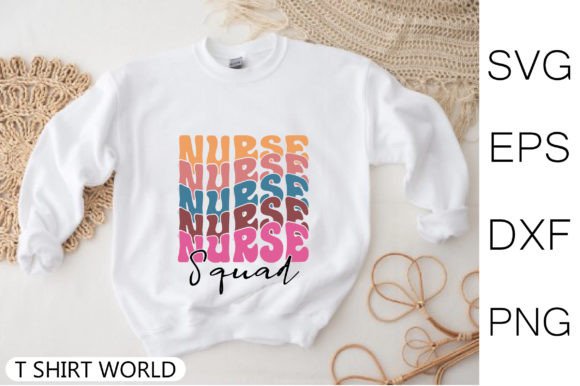 Nurse Squad Retro SVG Design