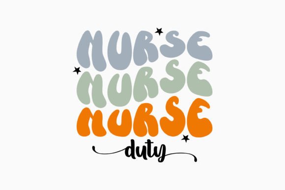 Retro Nurse Quote SVG for Graphics and Crafts